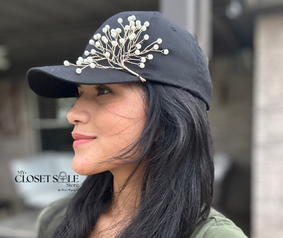 Cap / Fashion cap / Versatile cap / Rhinestone cap